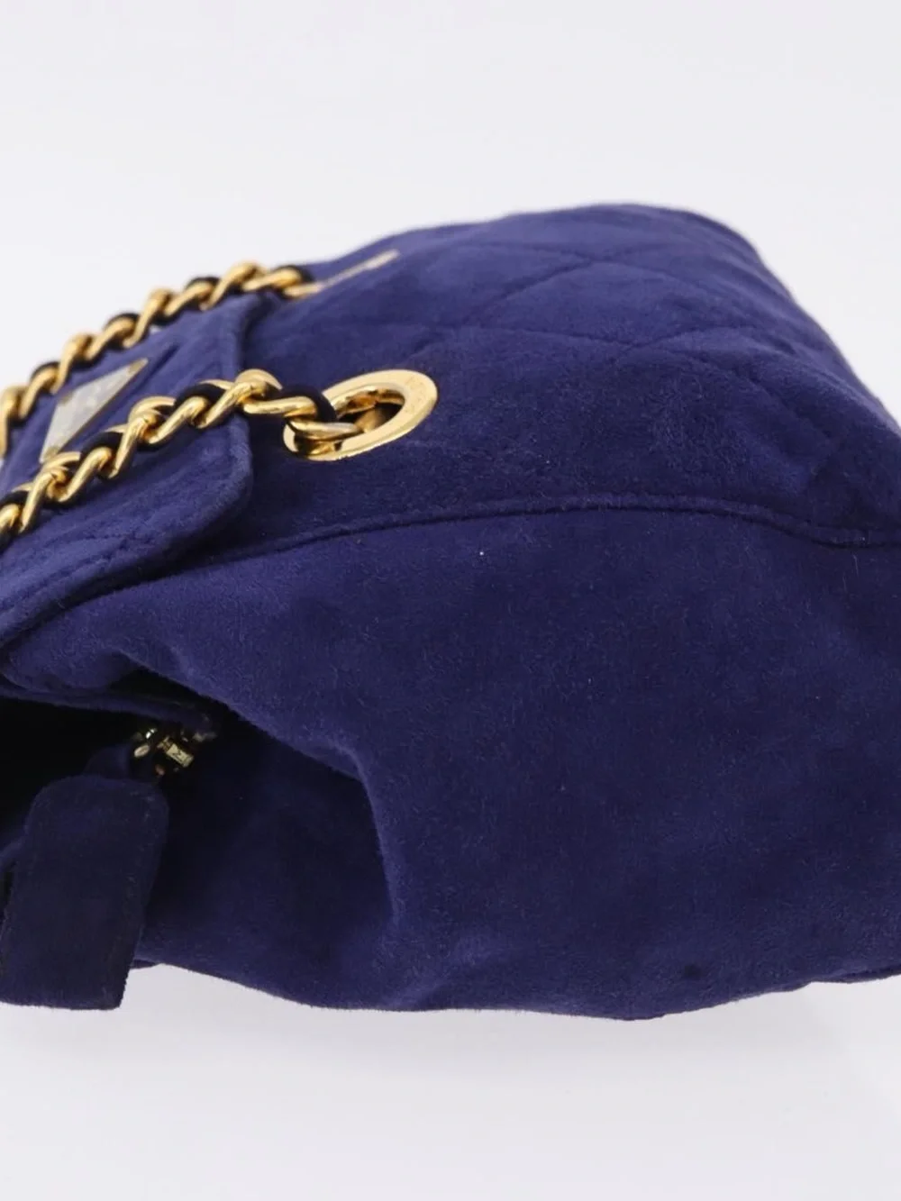 Prada Suede Chain Bag